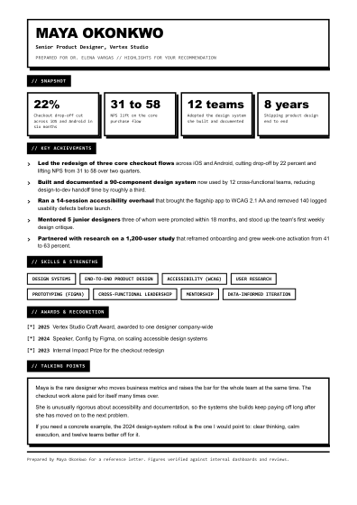 Brag sheet (brutalist)