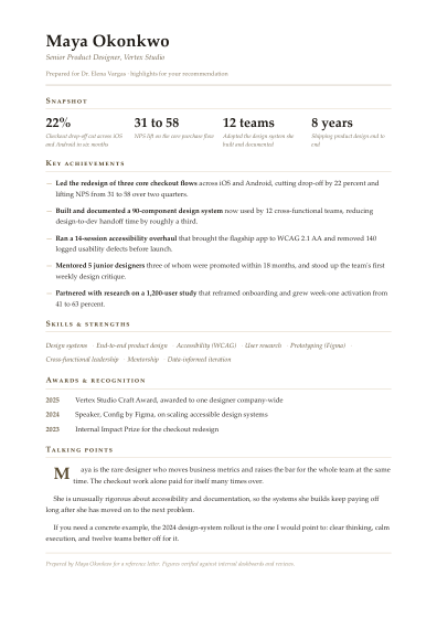 Brag sheet (serif)