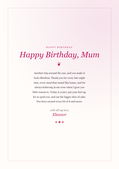 Greeting card