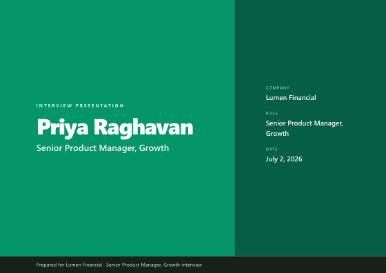 Interview presentation (grid)
